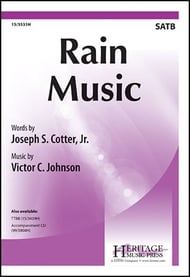 Rain Music SATB choral sheet music cover Thumbnail